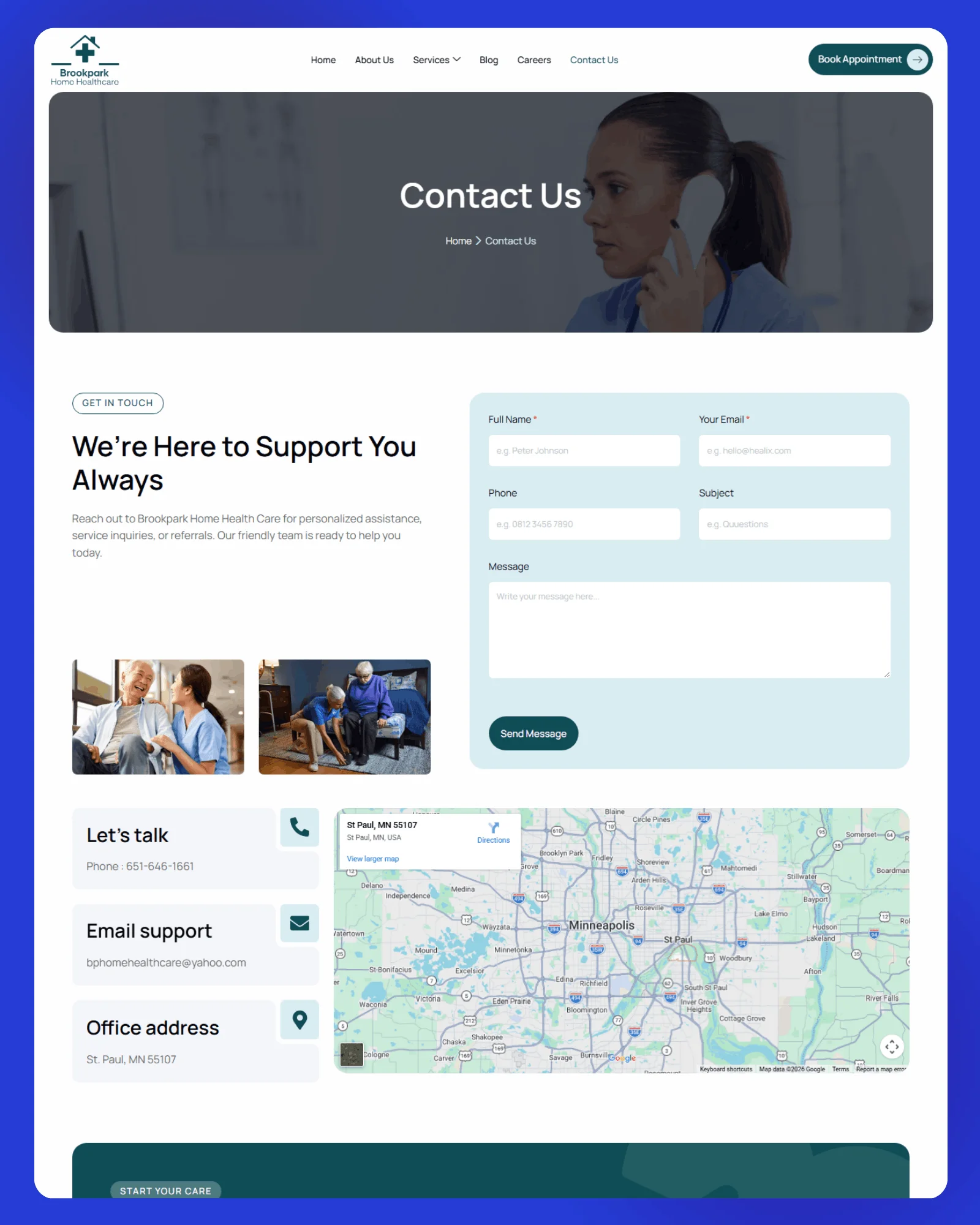 BP Home Healthcare Website 4 1