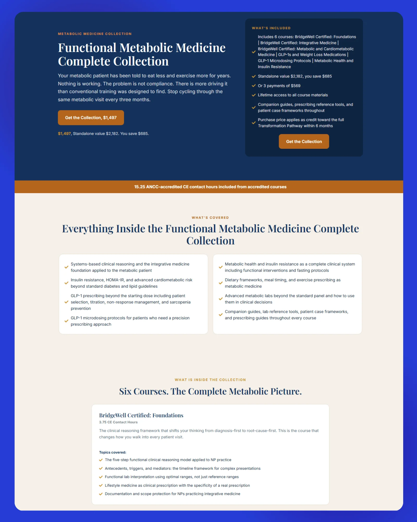 BridgeWell Integrative Education Website 4