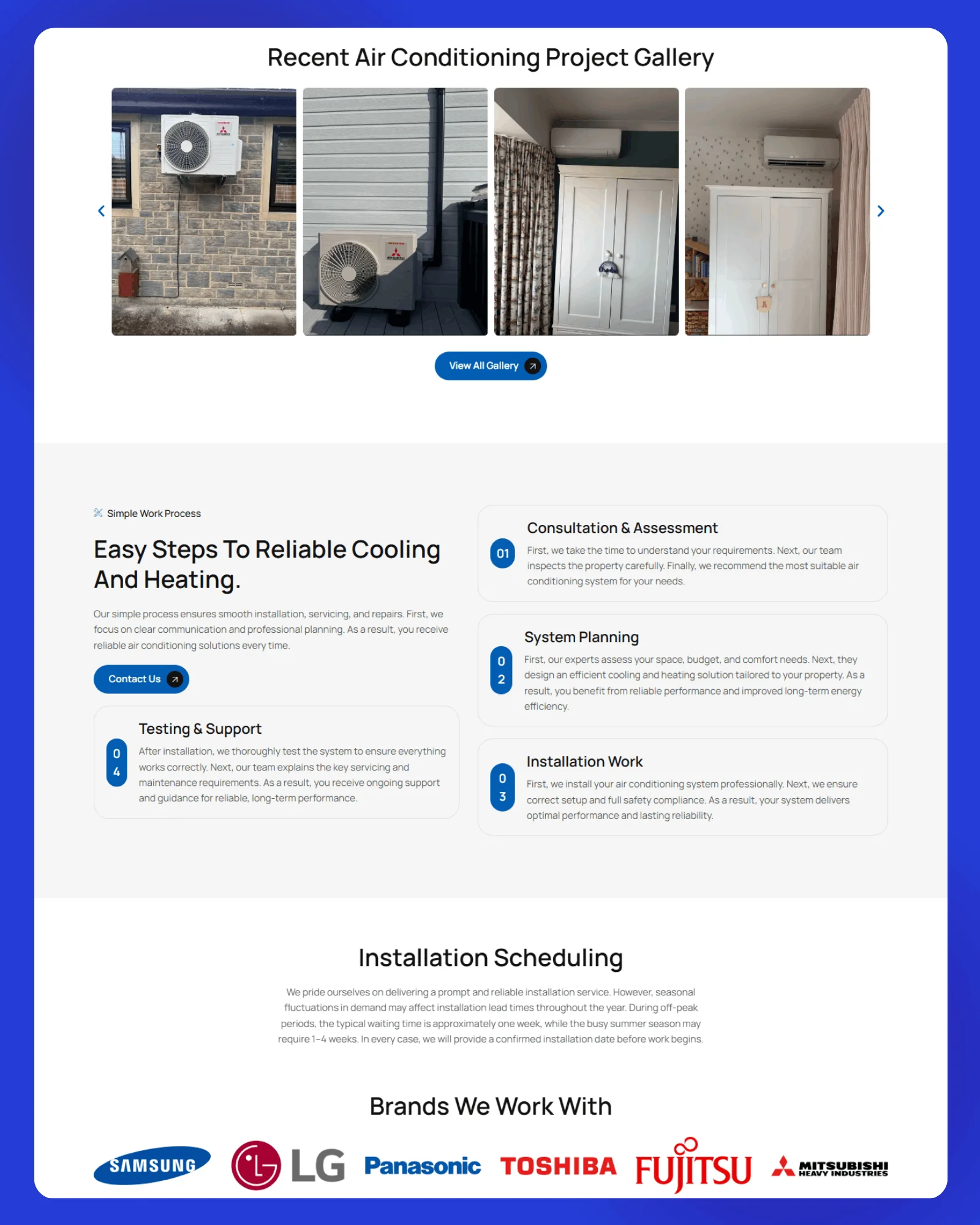 Eco Air Solutions Website 2