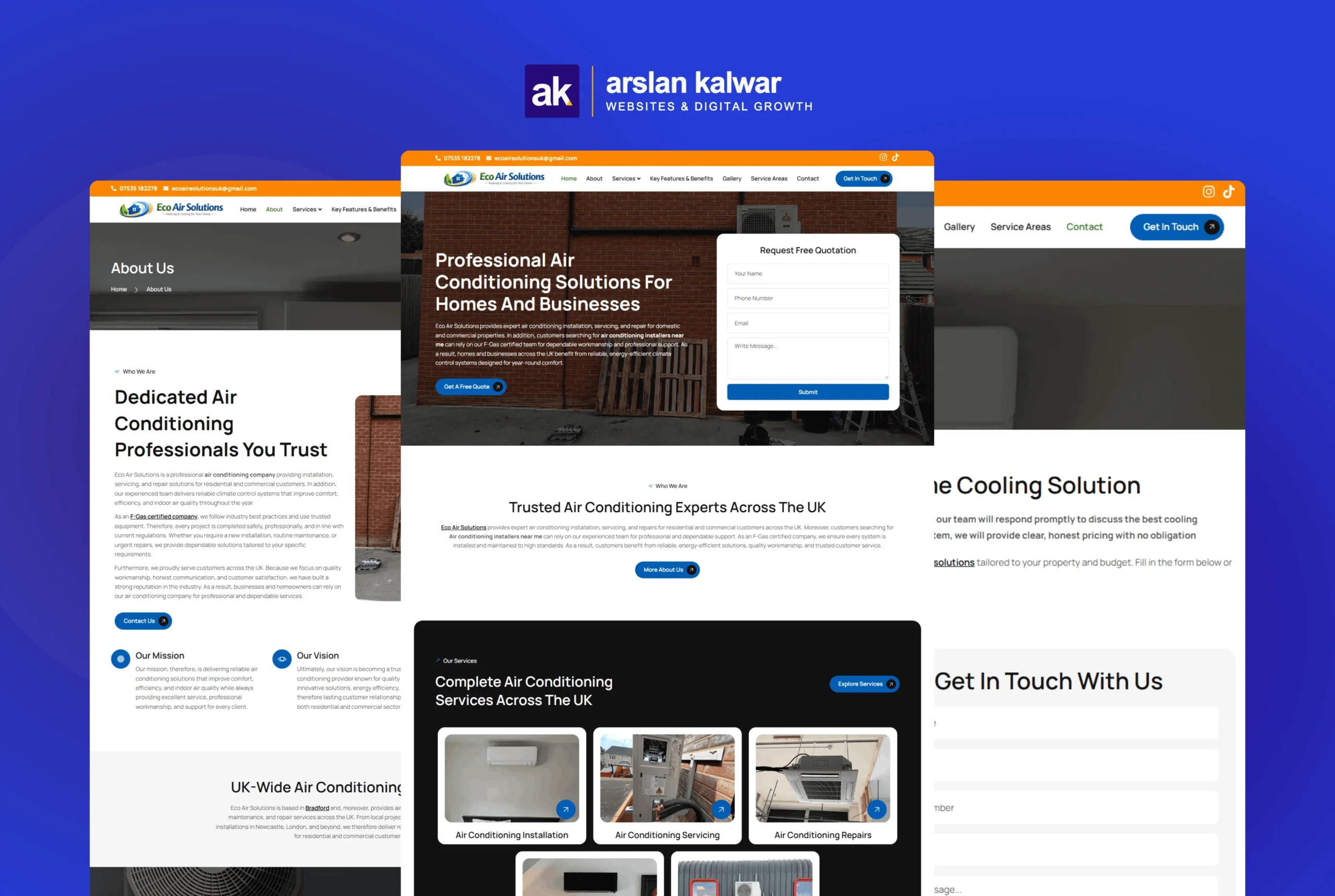 Eco Air Solutions Website Design 1 1 scaled