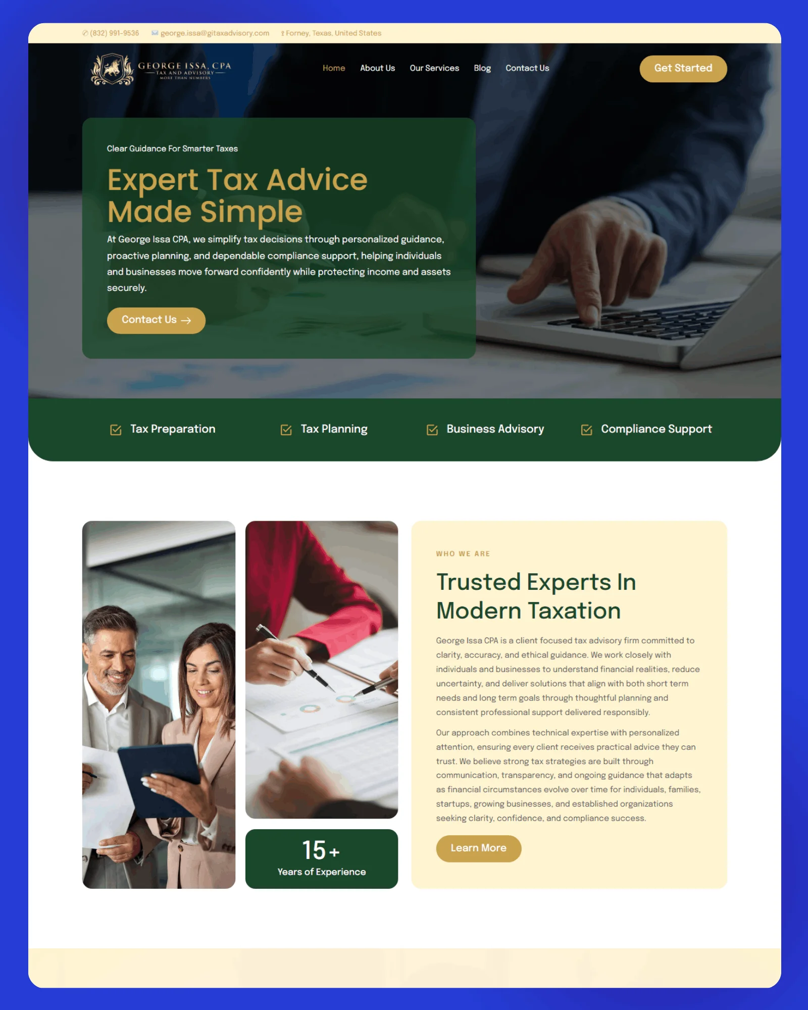 GIT Advisory Website 6