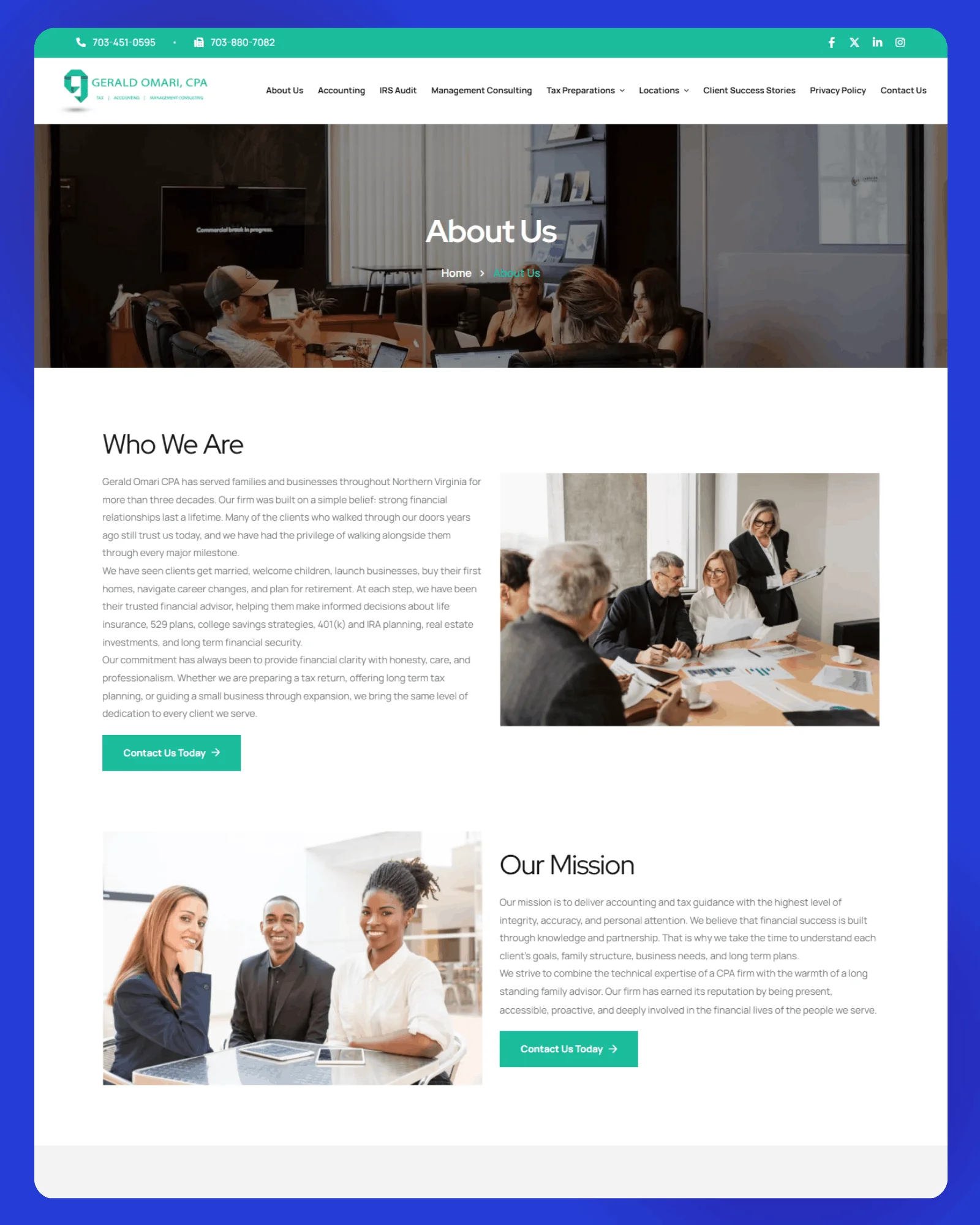 Gerald Omari CPA Website 3