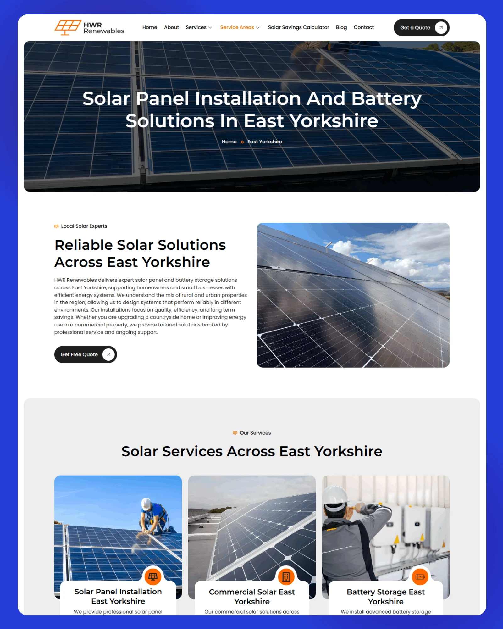 HWR Renewables Website 4