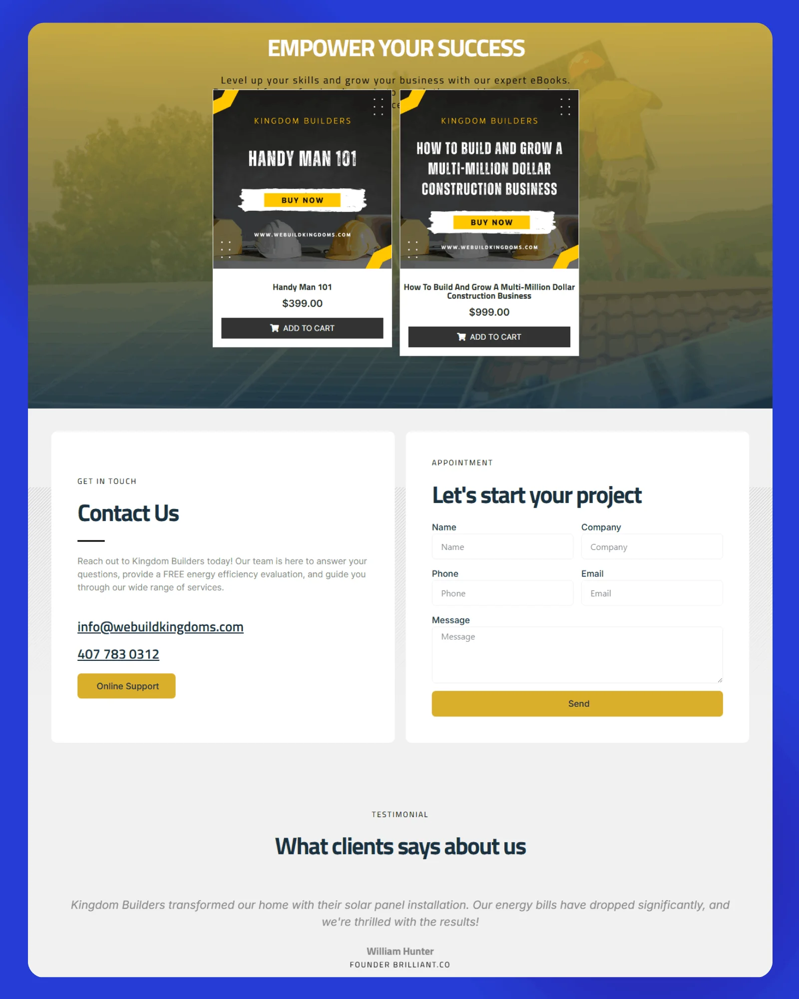 Kingdom Builders Website 3
