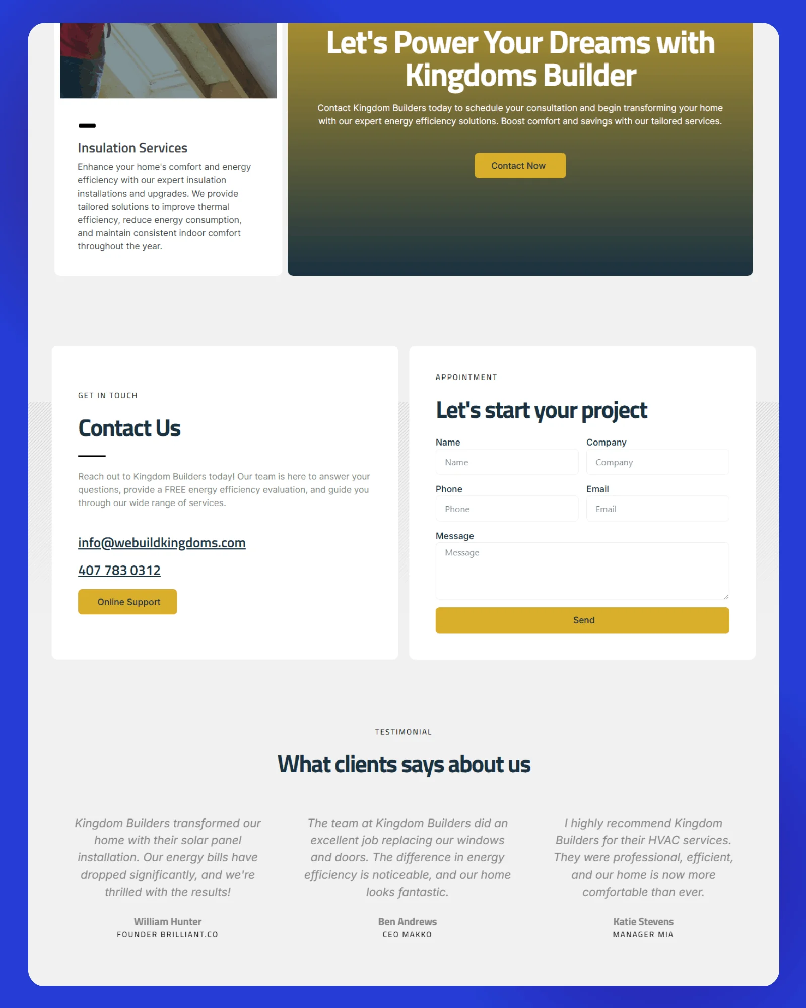Kingdom Builders Website 5