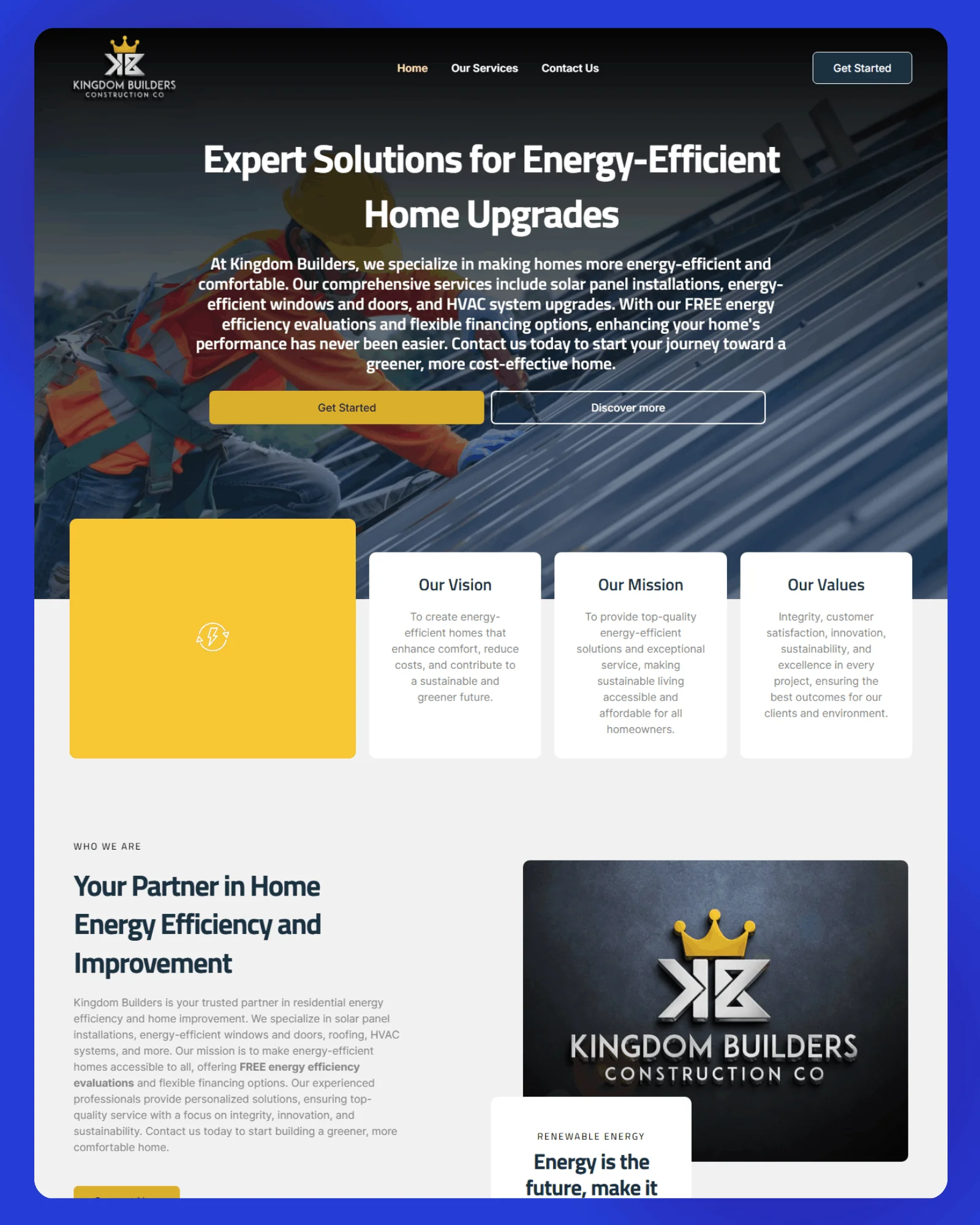 Kingdom Builders Website
