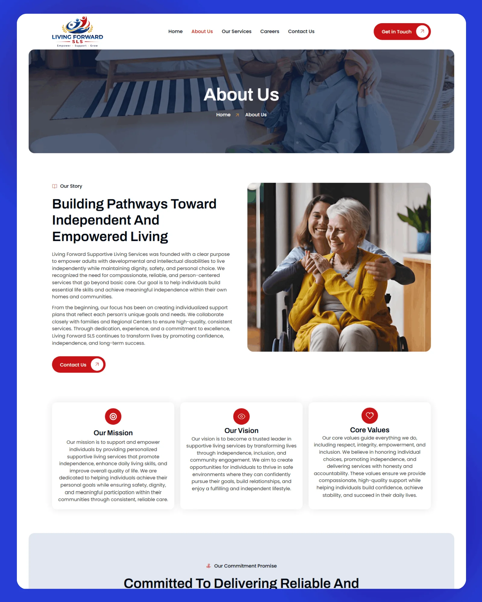 Living Forward SLS Website 4