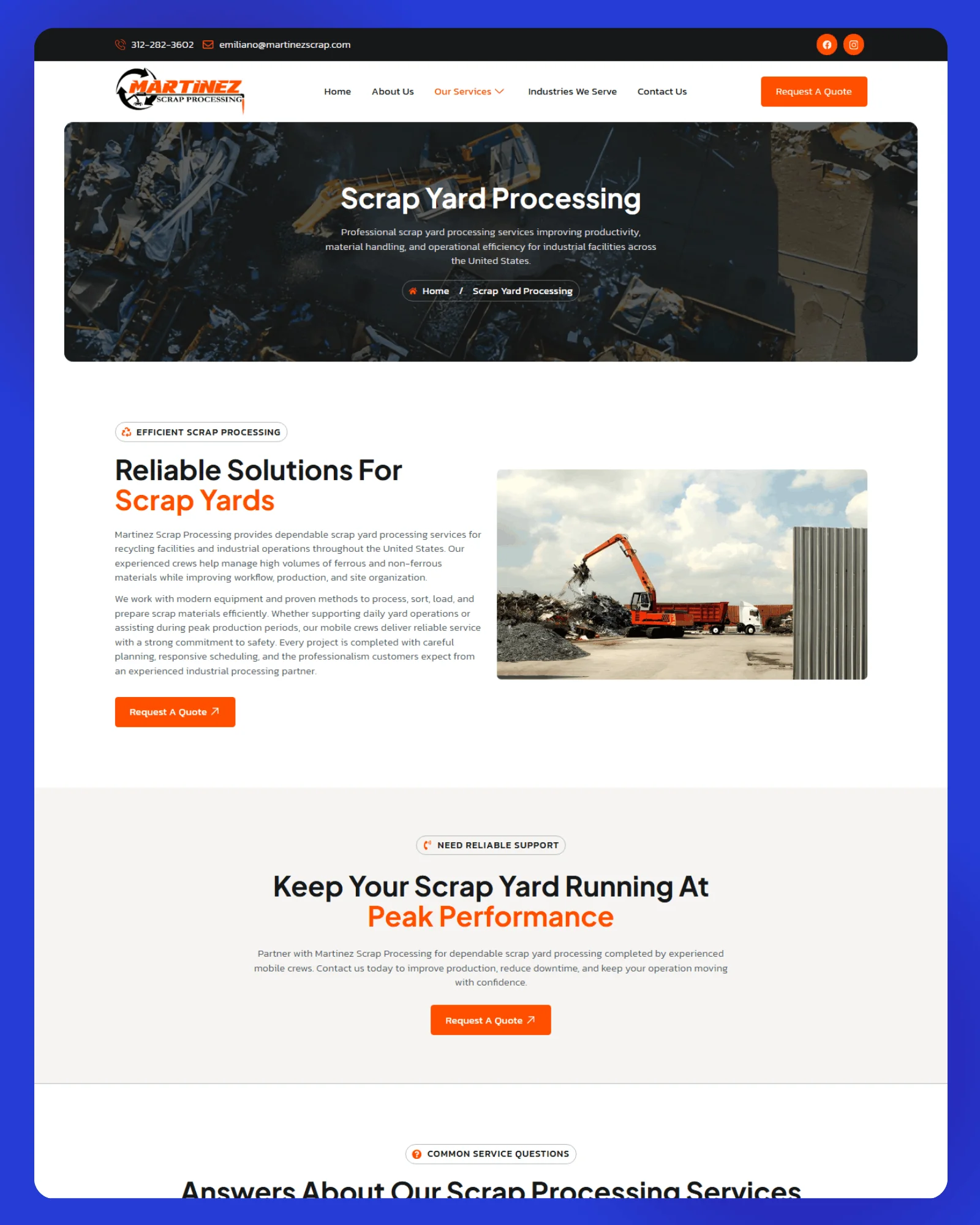 Martinez Scrap Website 5