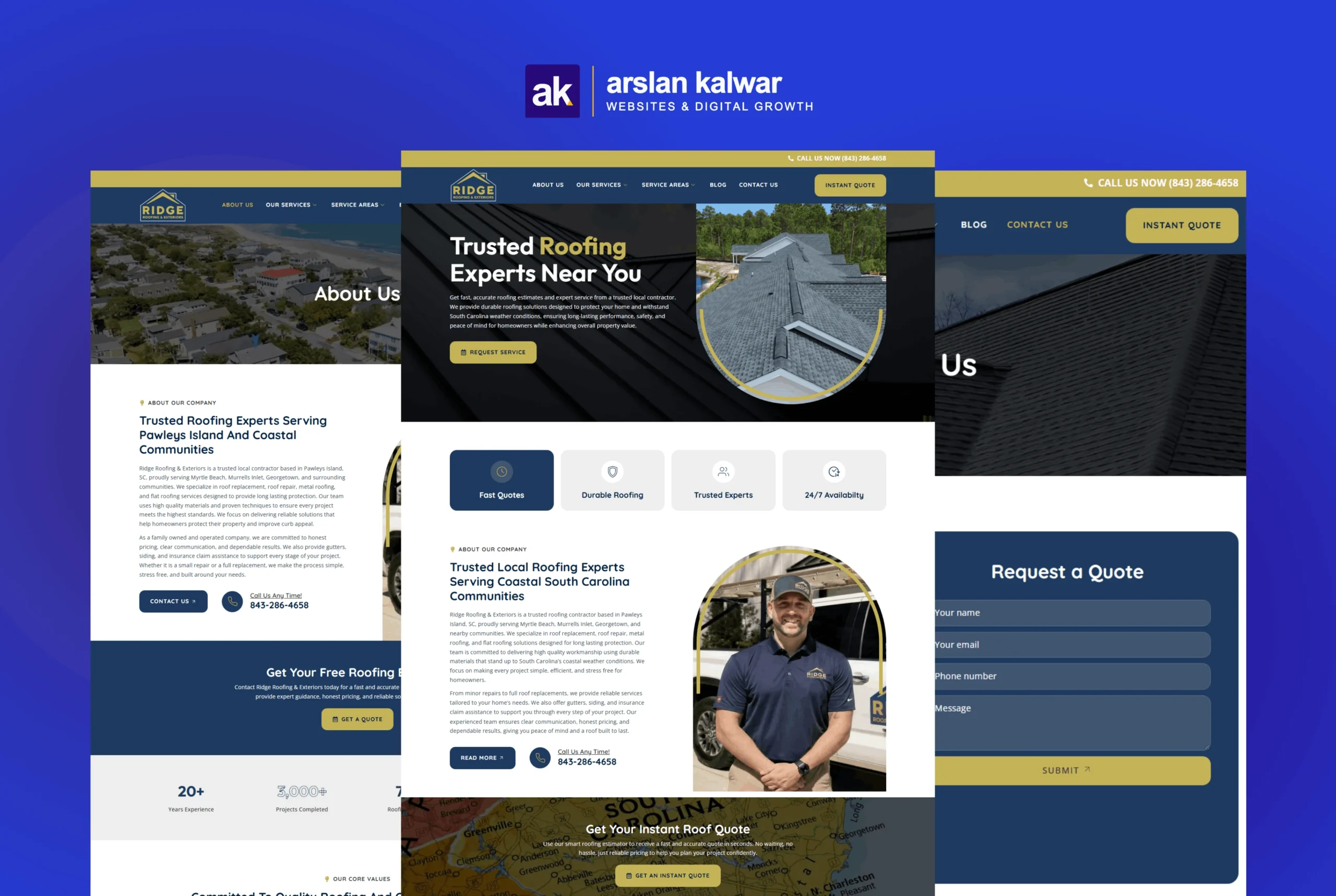 Ridge Roof Co — Residential Commercial Roofing Services USA Website Design 1 scaled