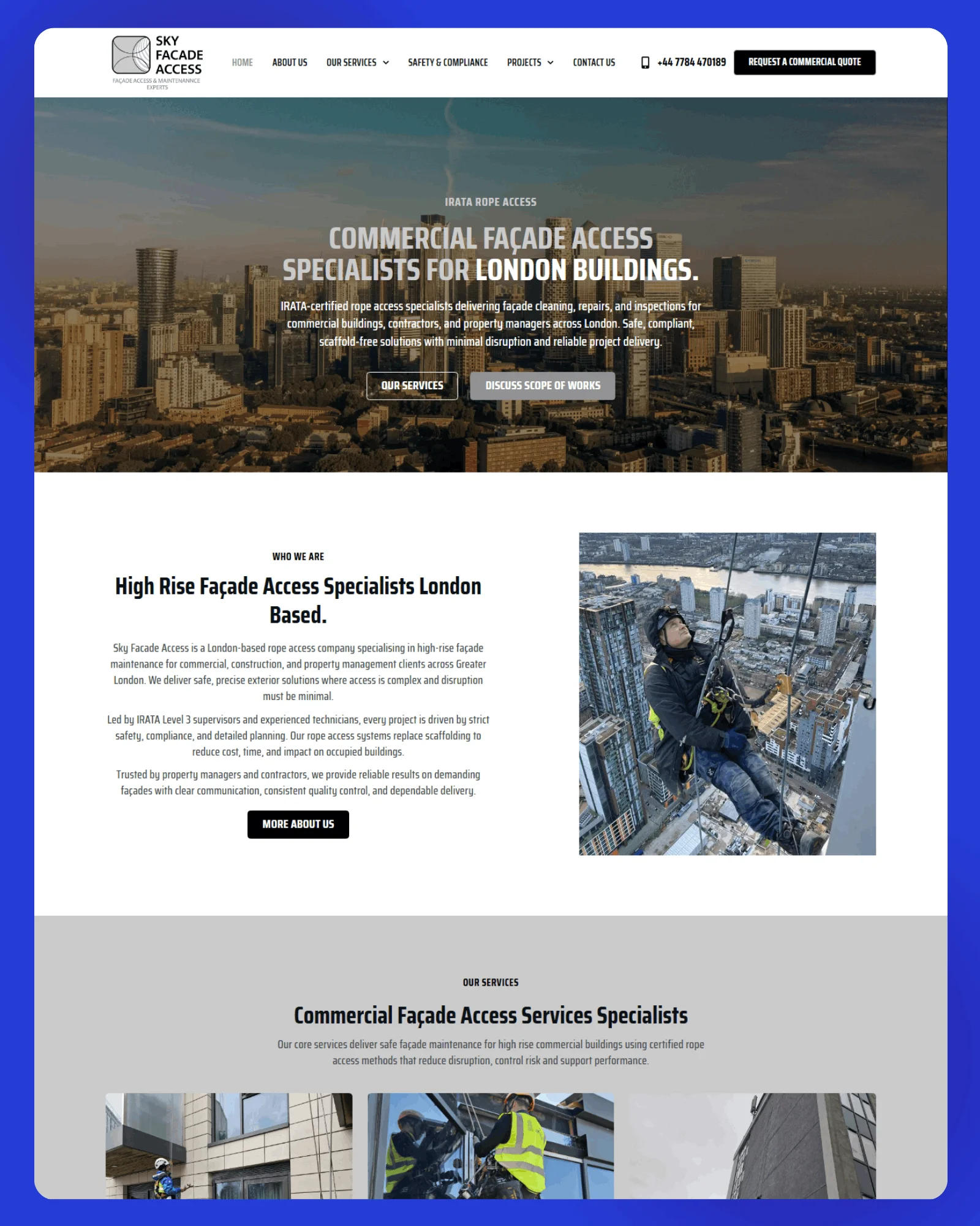 Sky Facade Website 6
