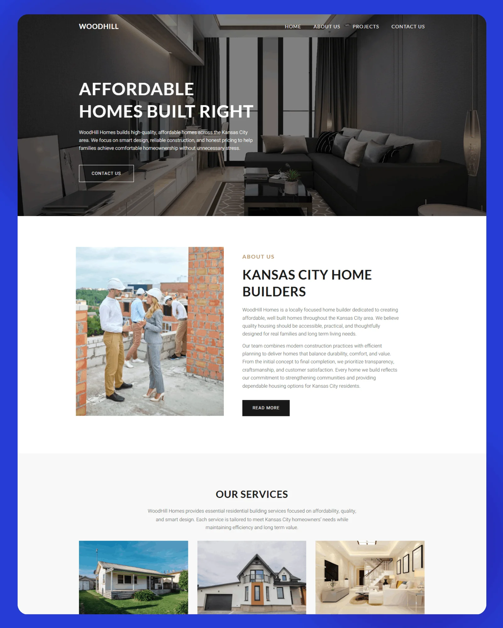 Woodhill KC Website